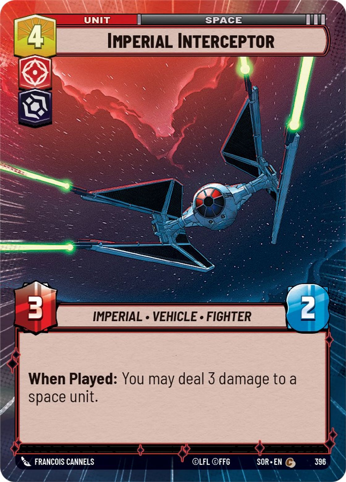 Imperial Interceptor — Spark of Rebellion 396