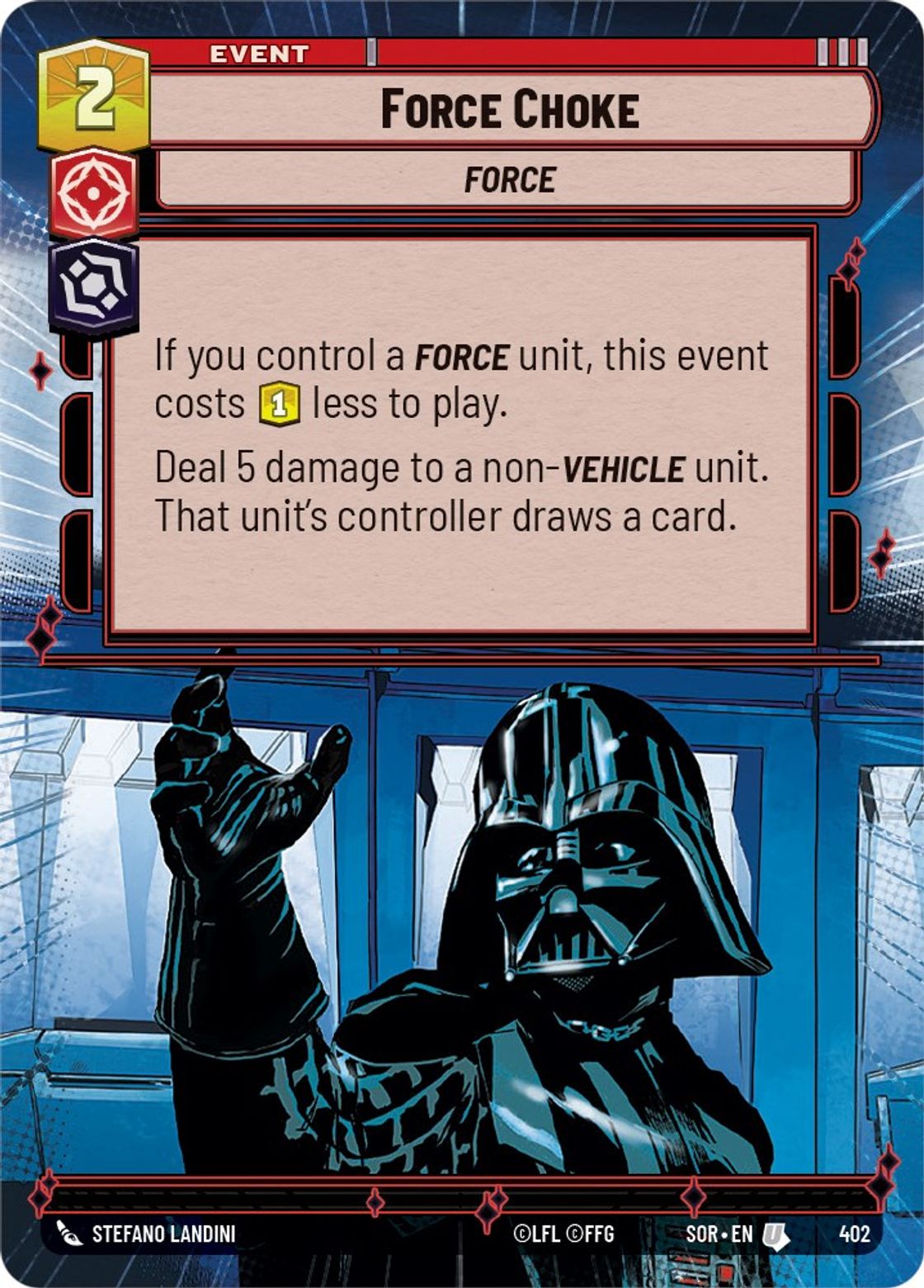 Force Choke — Spark of Rebellion 402