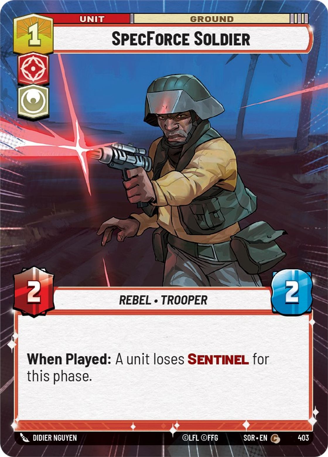 SpecForce Soldier — Spark of Rebellion 403