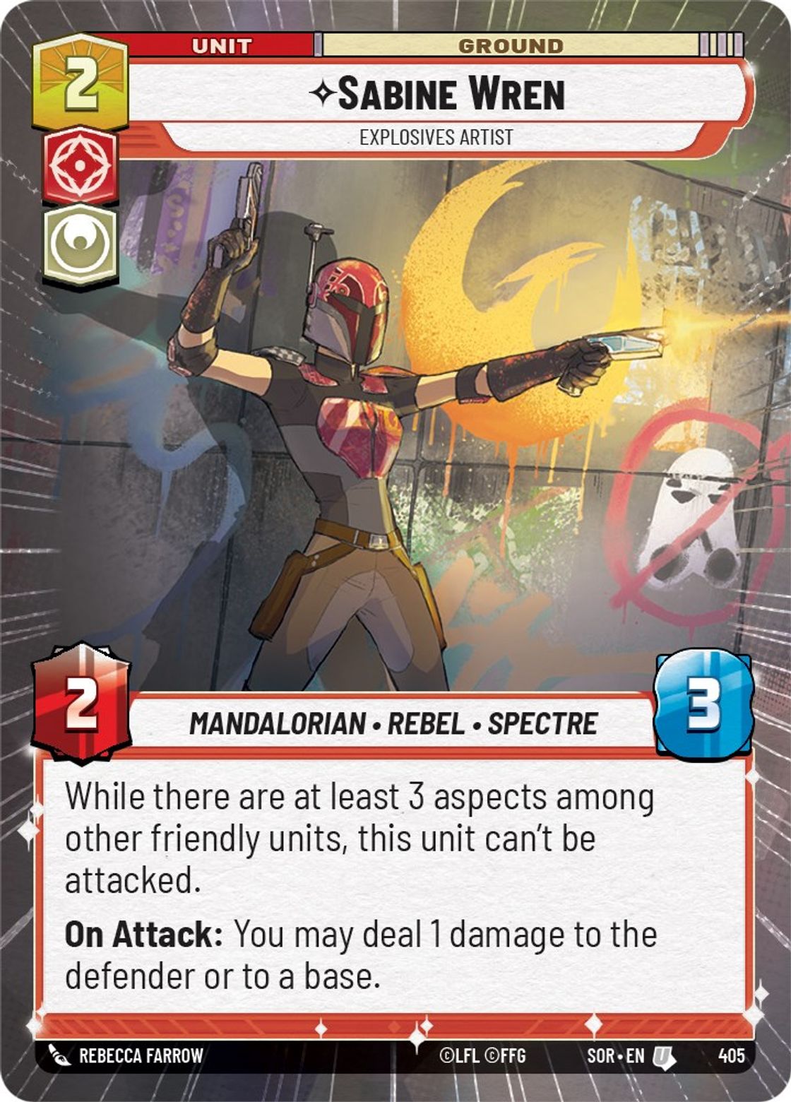 Sabine Wren, Explosives Artist — Spark of Rebellion 405