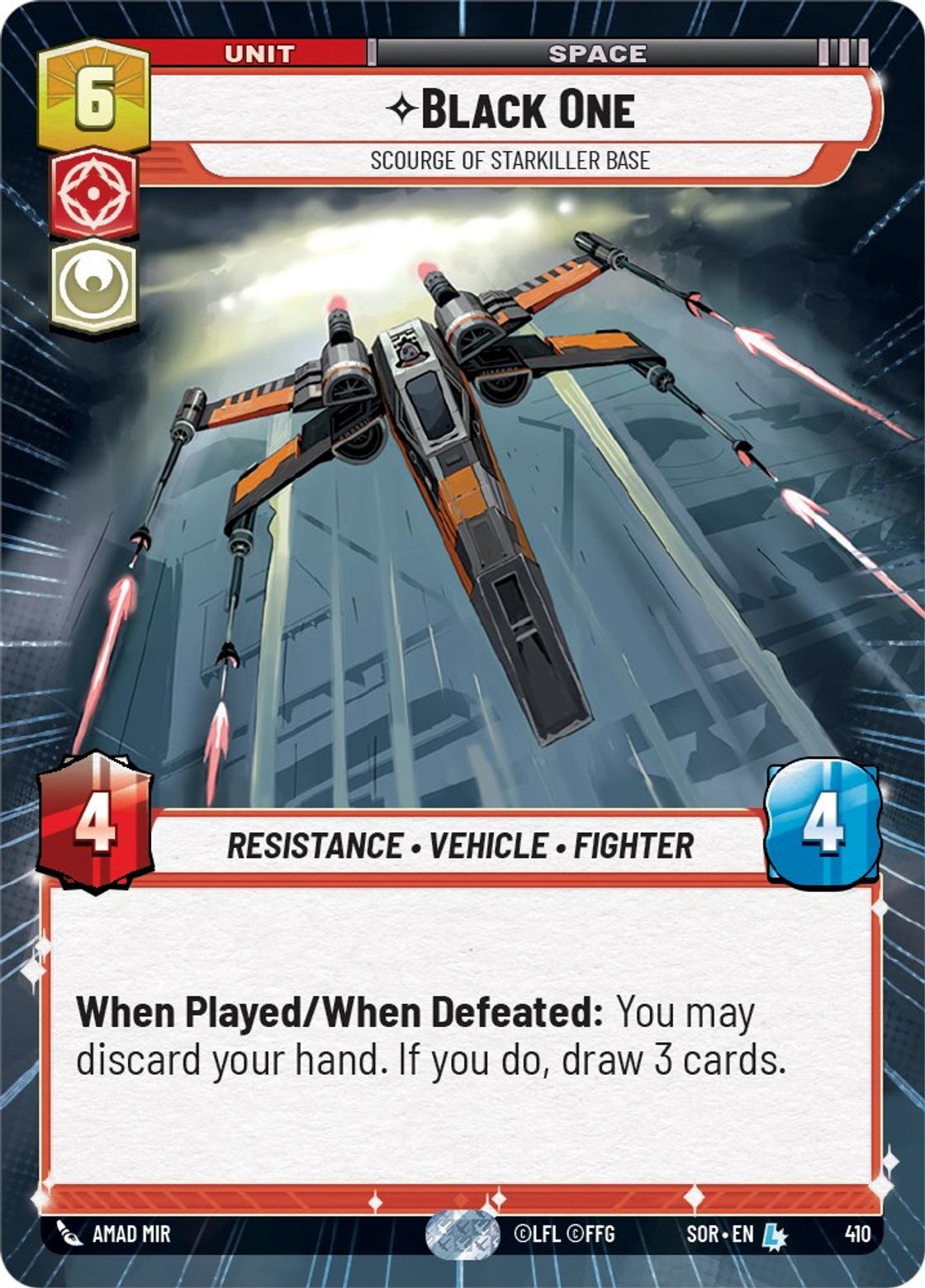 Black One, Scourge of Starkiller Base — Spark of Rebellion 410