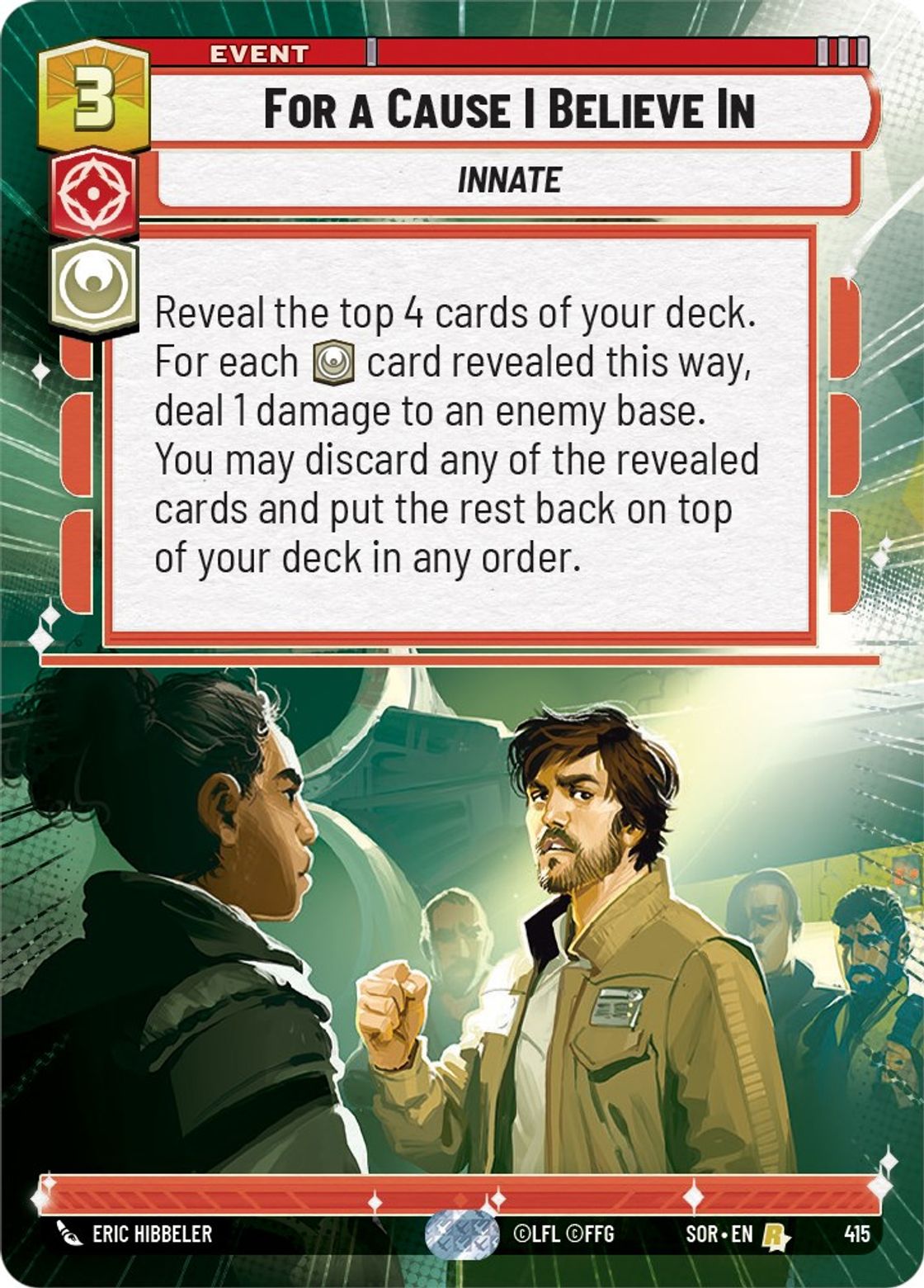 For a Cause I Believe In — Spark of Rebellion 415