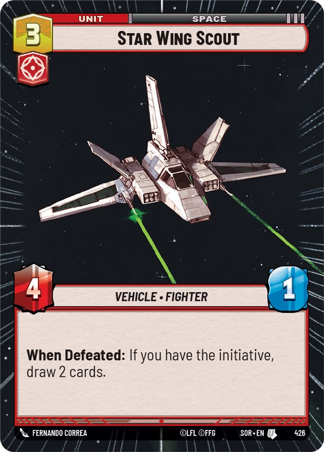 Star Wing Scout — Spark of Rebellion 426