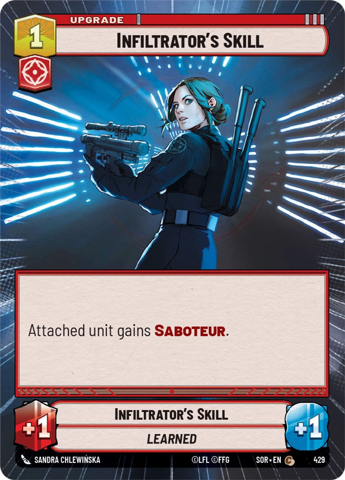 Infiltrator's Skill — Spark of Rebellion 429