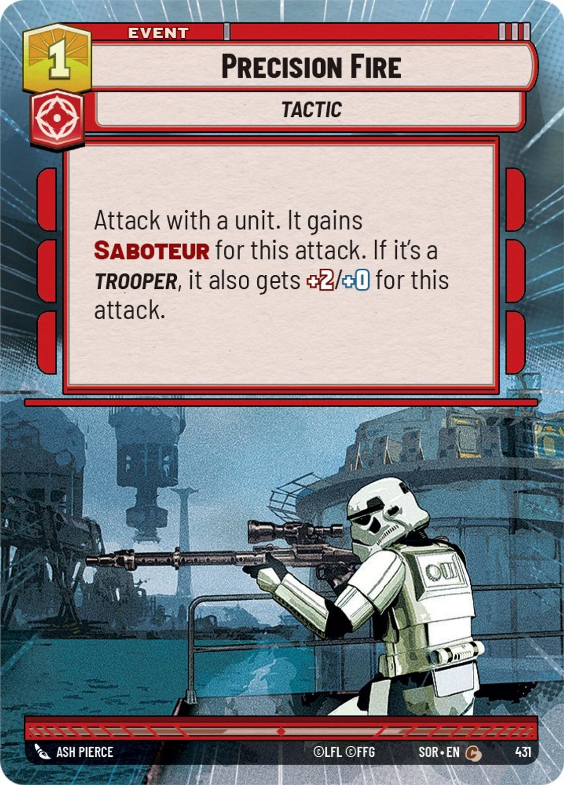 Precision Fire — Spark of Rebellion 431