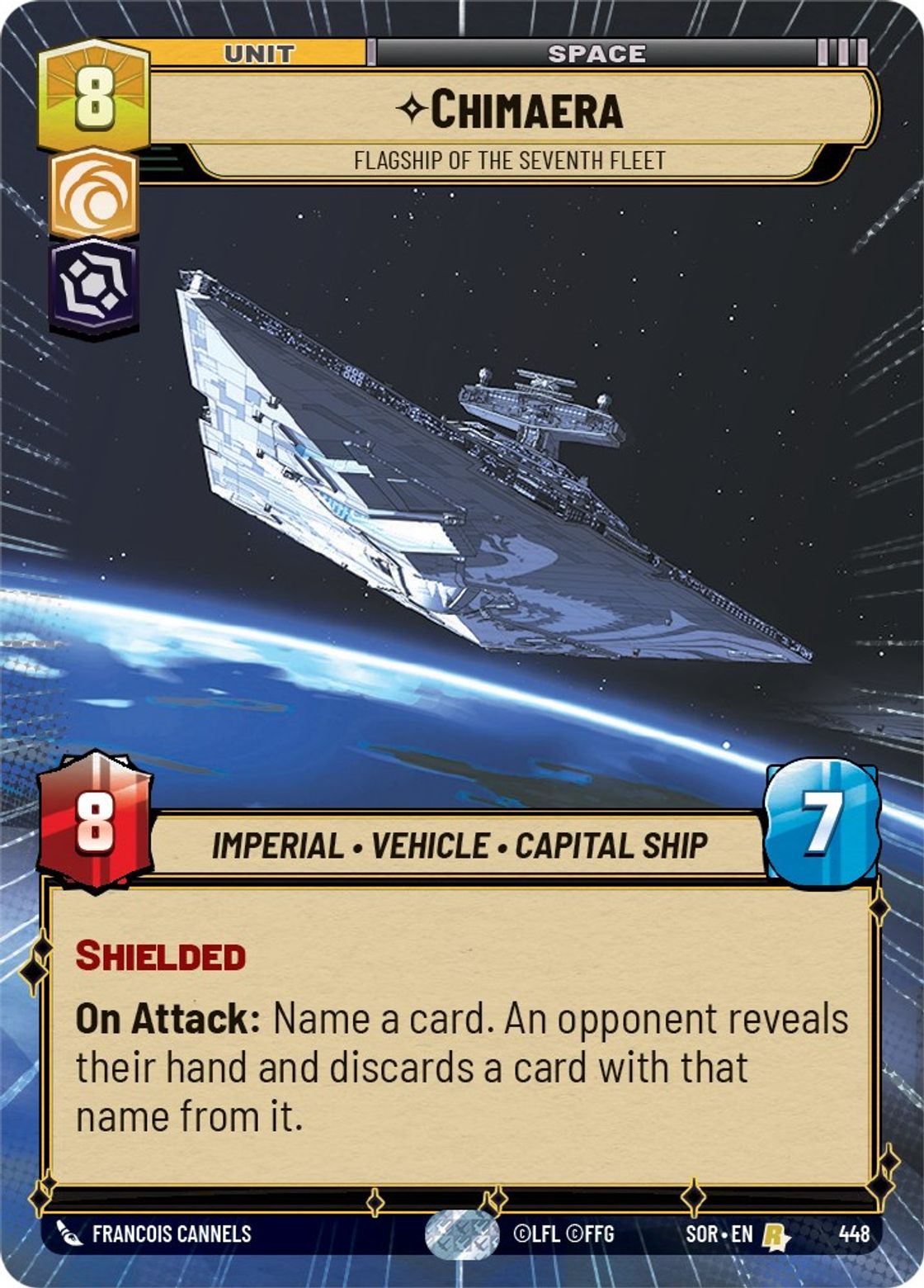 Chimaera, Flagship of the Seventh Fleet — Spark of Rebellion 448