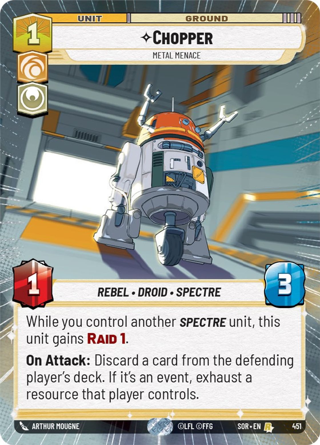 Chopper, Metal Menace — Spark of Rebellion 451