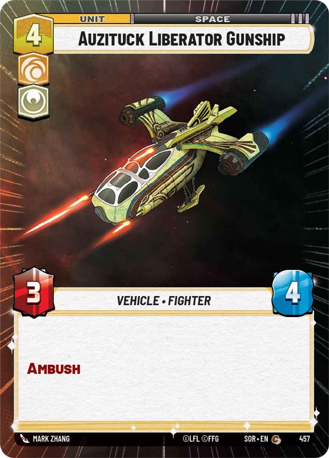 Auzituck Liberator Gunship — Spark of Rebellion 457
