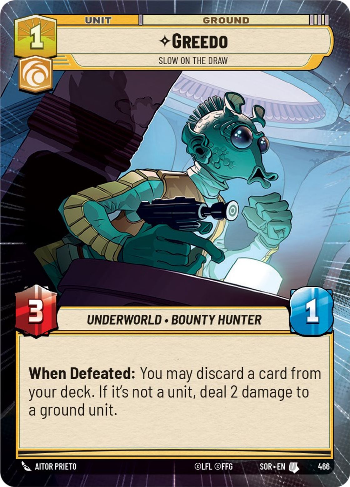 Greedo, Slow on the Draw — Spark of Rebellion 466