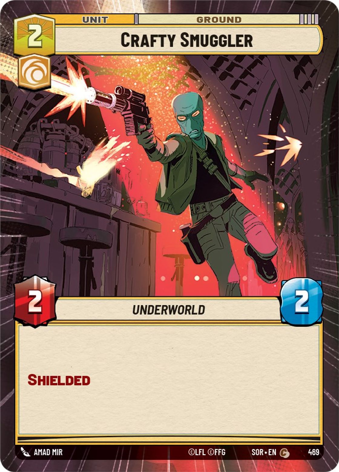 Crafty Smuggler — Spark of Rebellion 469