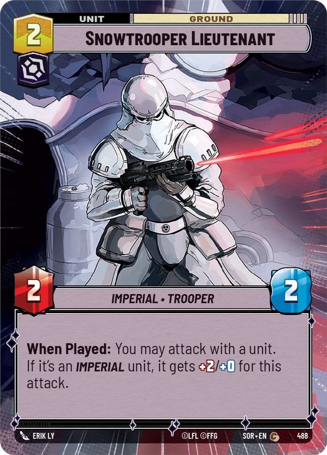 Snowtrooper Lieutenant — Spark of Rebellion 488