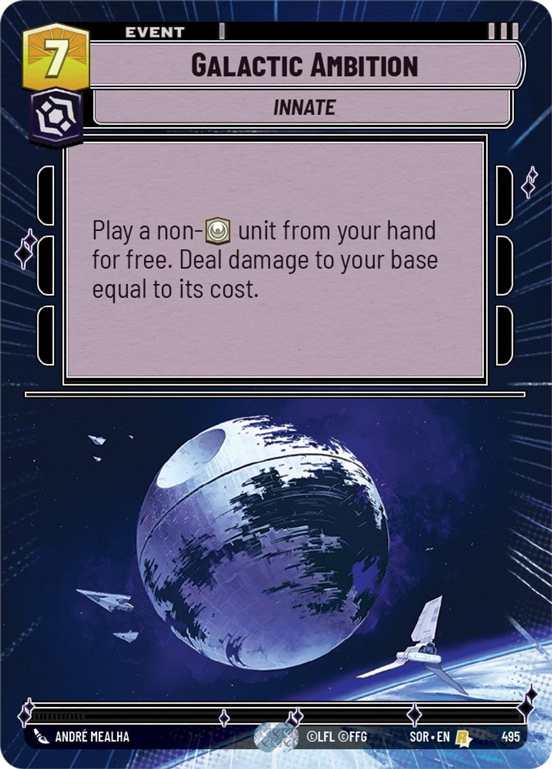 Galactic Ambition — Spark of Rebellion 495
