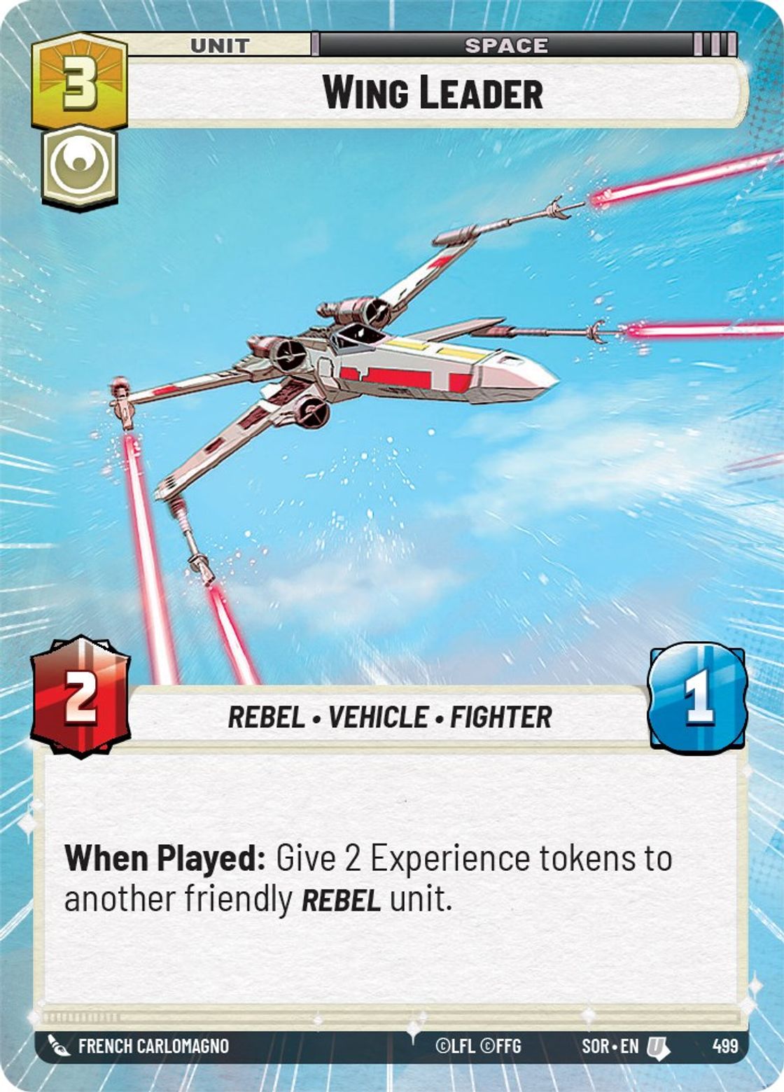 Wing Leader — Spark of Rebellion 499