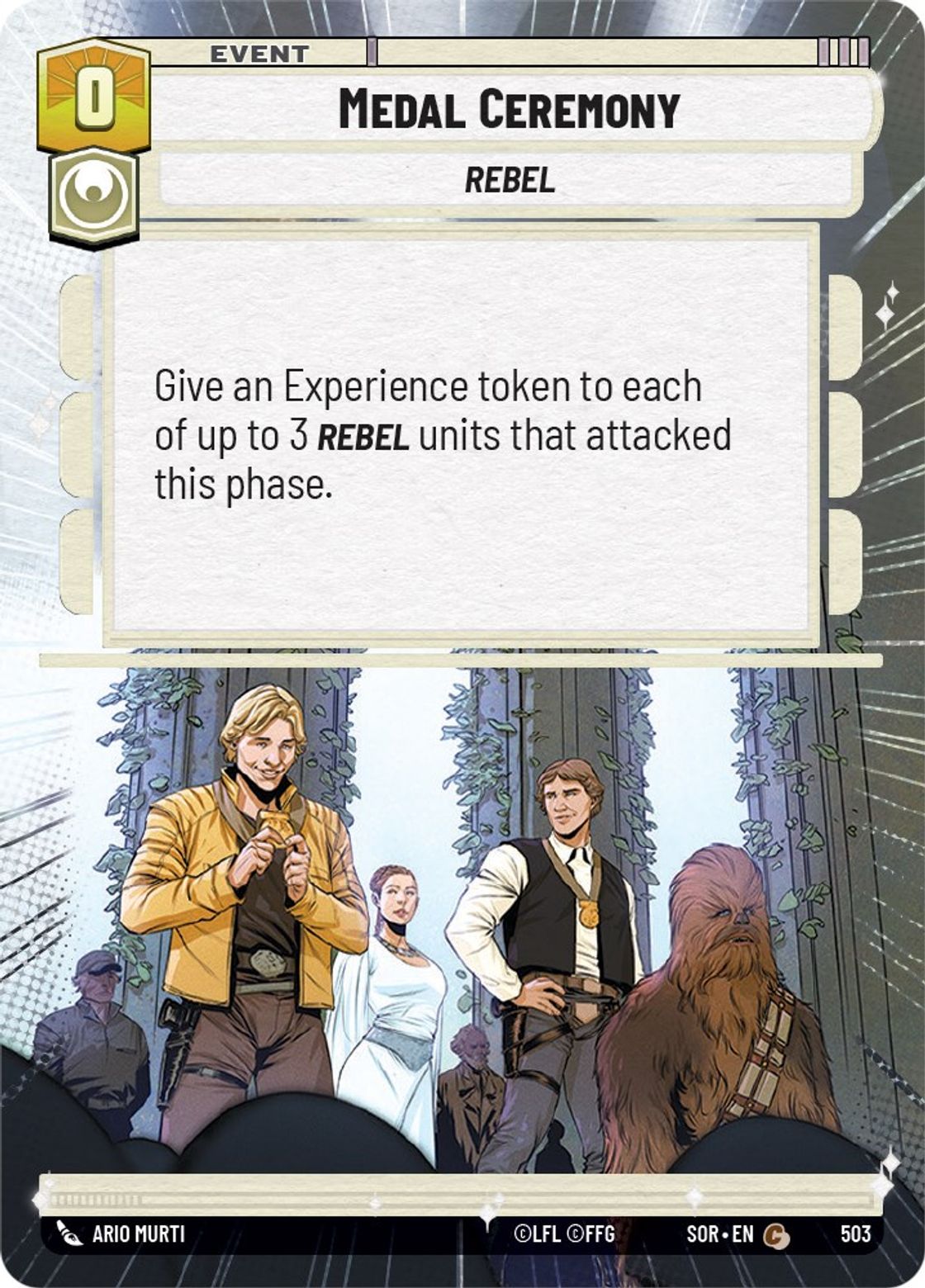 Medal Ceremony — Spark of Rebellion 503