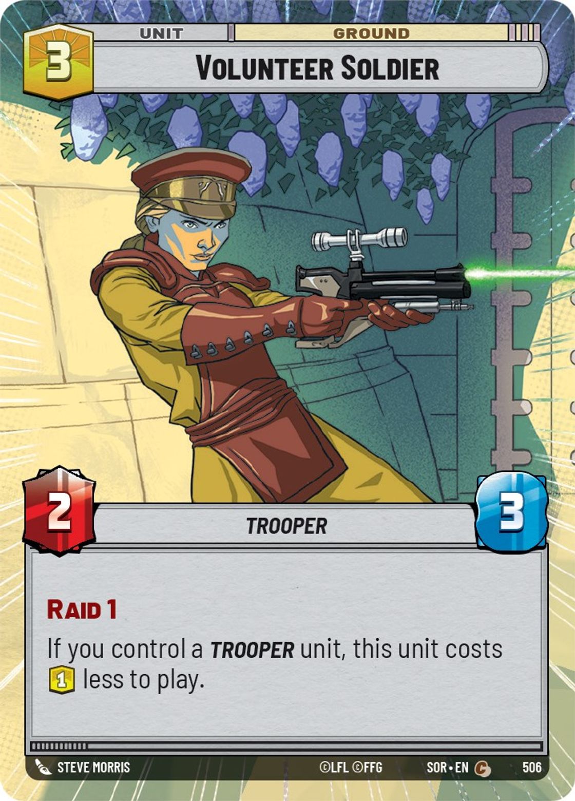 Volunteer Soldier — Spark of Rebellion 506