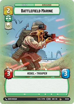 Battlefield Marine — Spark of Rebellion - OP Promo 001
