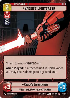 Vader's Lightsaber — Spark of Rebellion - OP Promo 004