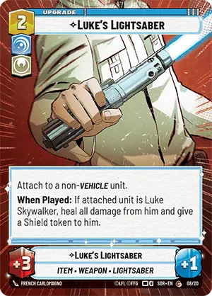 Luke's Lightsaber — Spark of Rebellion - OP Promo 008