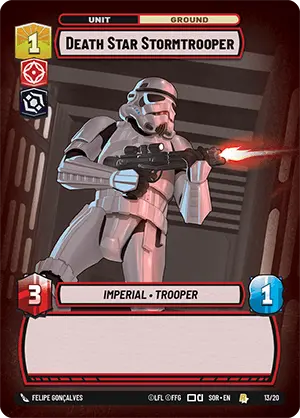 Death Star Stormtrooper — Spark of Rebellion - OP Promo 013