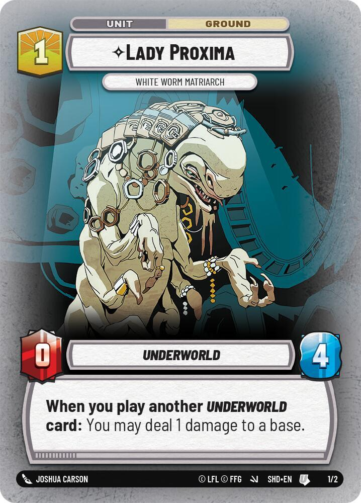 Lady Proxima, White Worm Matriarch — Store Showdown - 2 1
