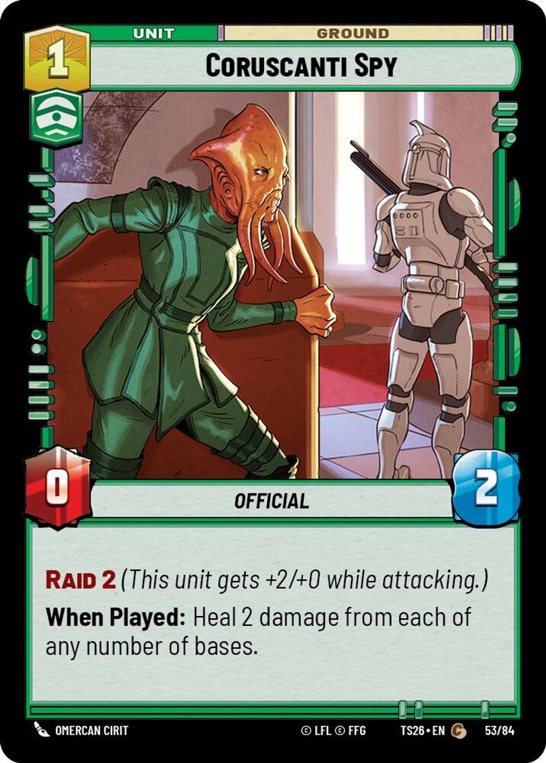 Coruscanti Spy