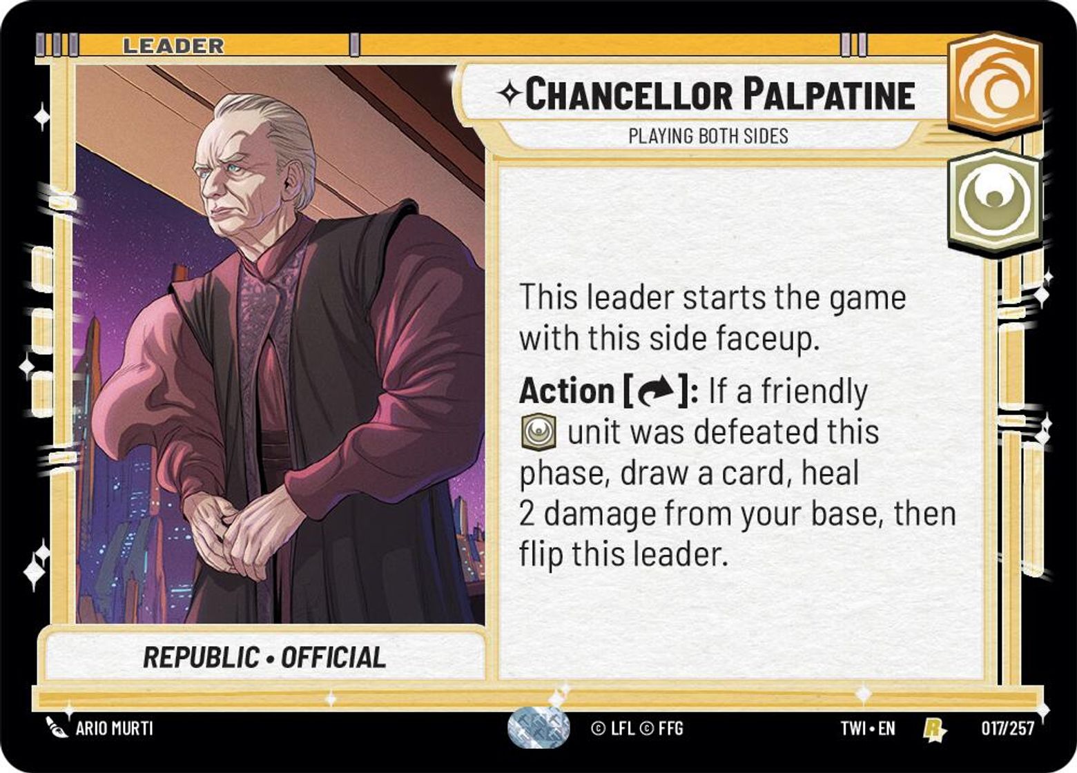 Chancellor Palpatine // Darth Sidious, Playing Both Sides — Twilight of the Republic 017