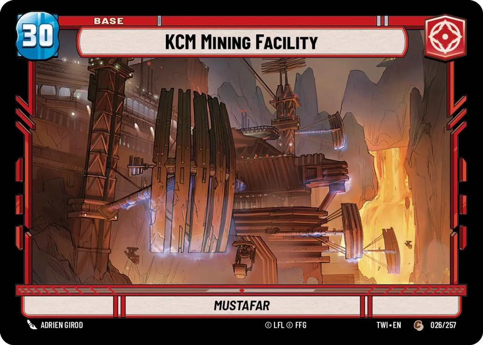 KCM Mining Facility, Mustafar
