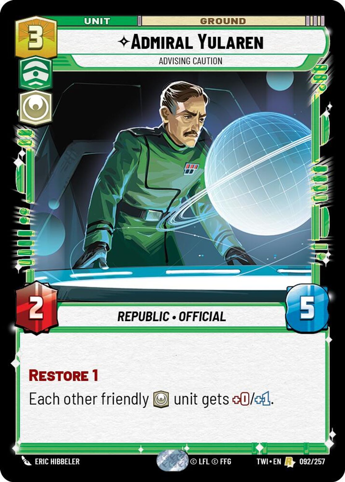 Admiral Yularen, Advising Caution — Twilight of the Republic 092