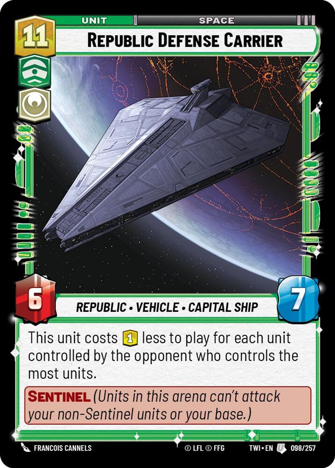 Republic Defense Carrier — Twilight of the Republic 098