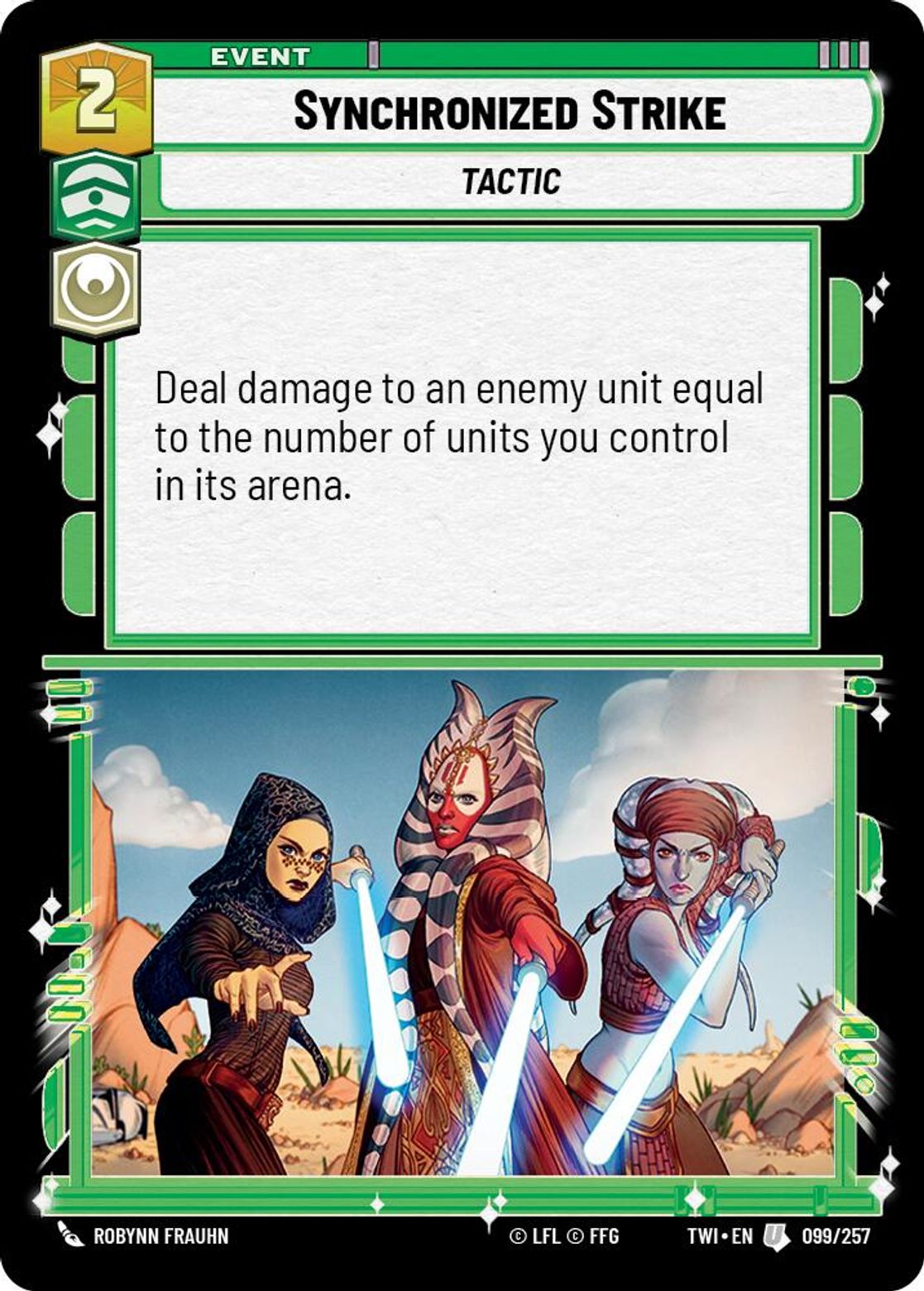 Synchronized Strike — Twilight of the Republic 099