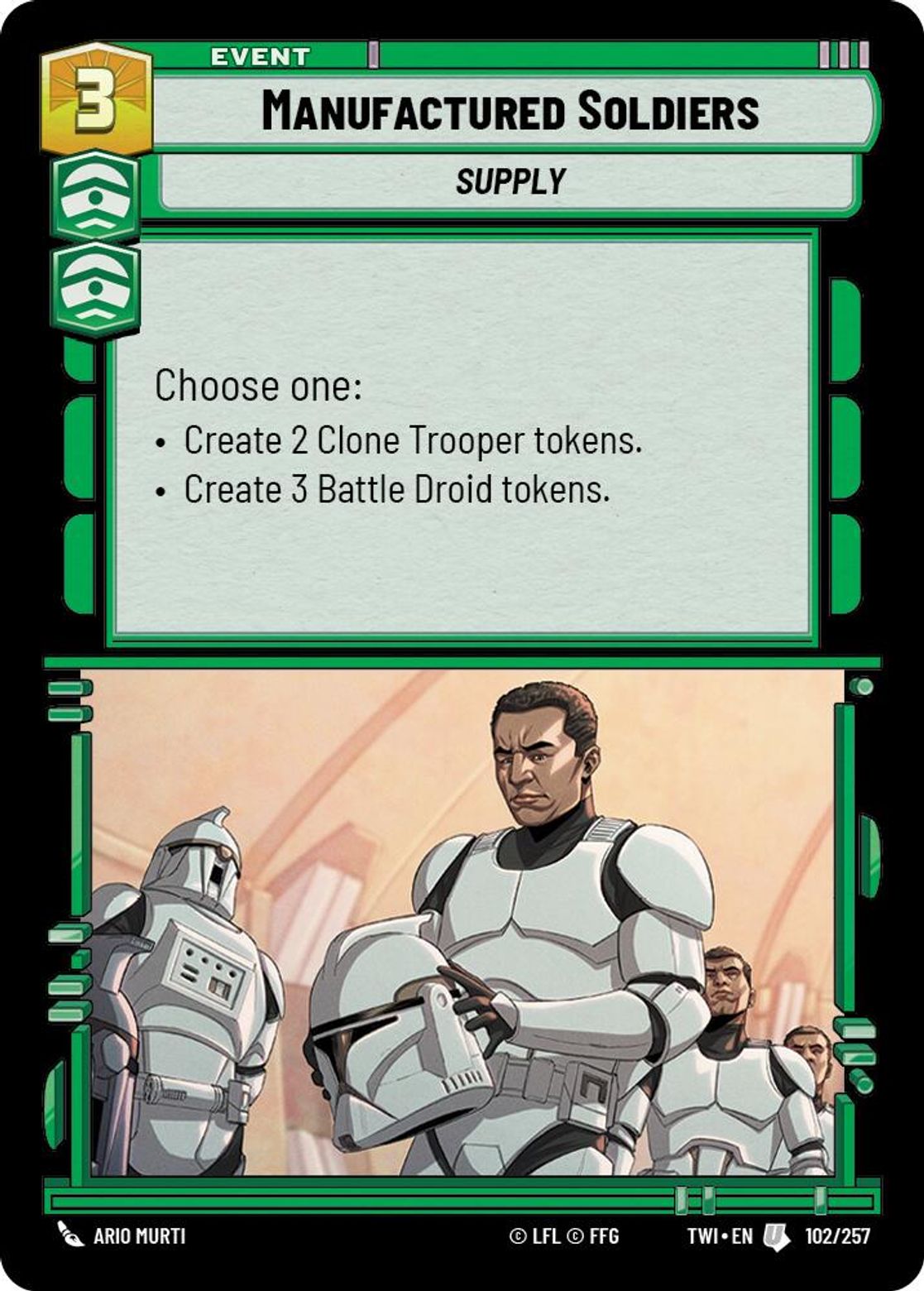 Manufactured Soldiers — Twilight of the Republic 102