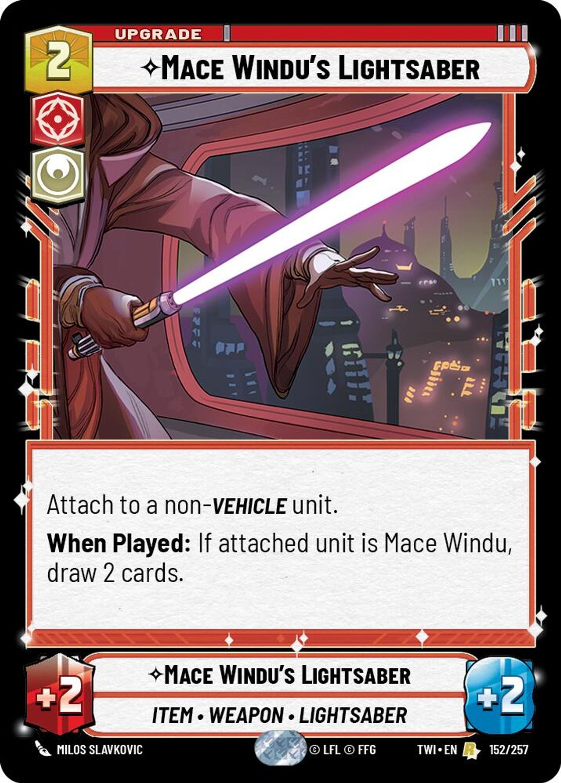 Mace Windu's Lightsaber — Twilight of the Republic 152