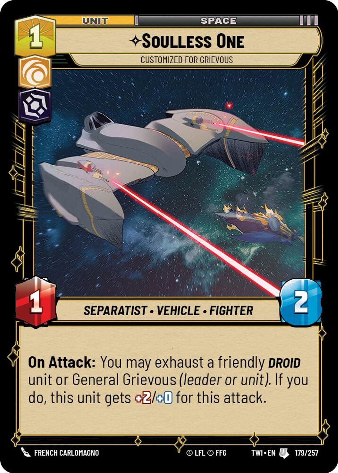 Soulless One, Customized for Grievous