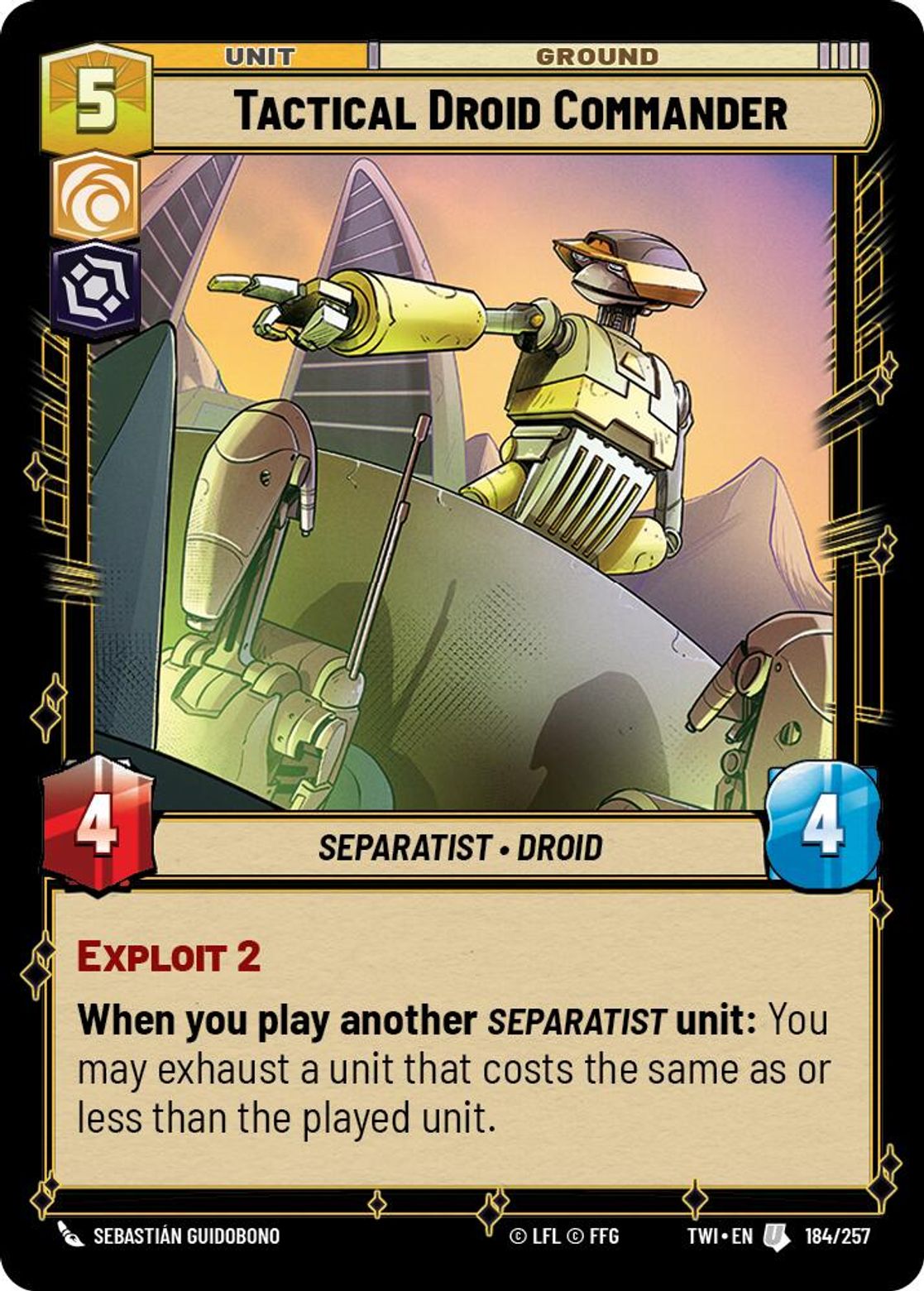 Tactical Droid Commander