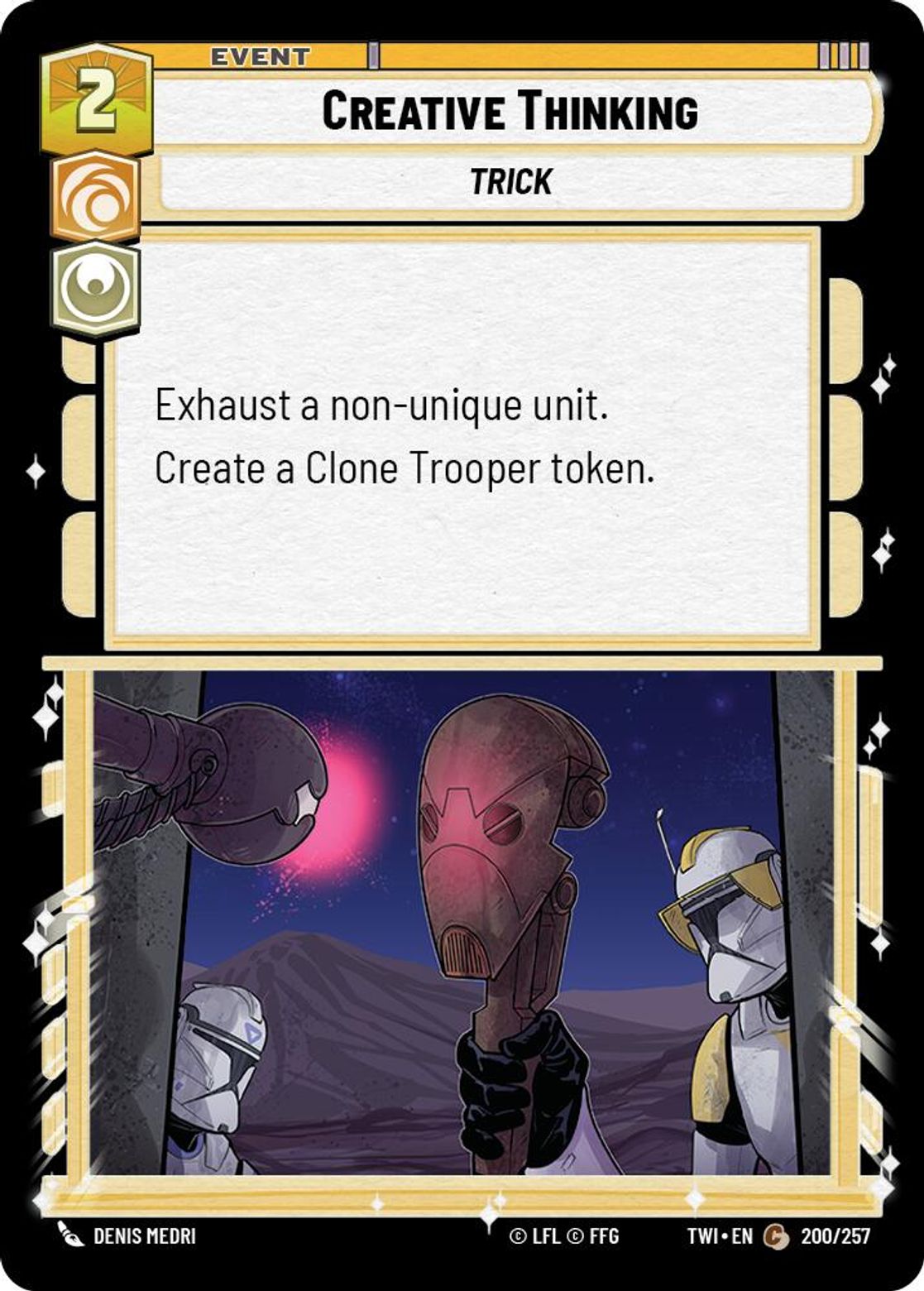 Creative Thinking — Twilight of the Republic 200
