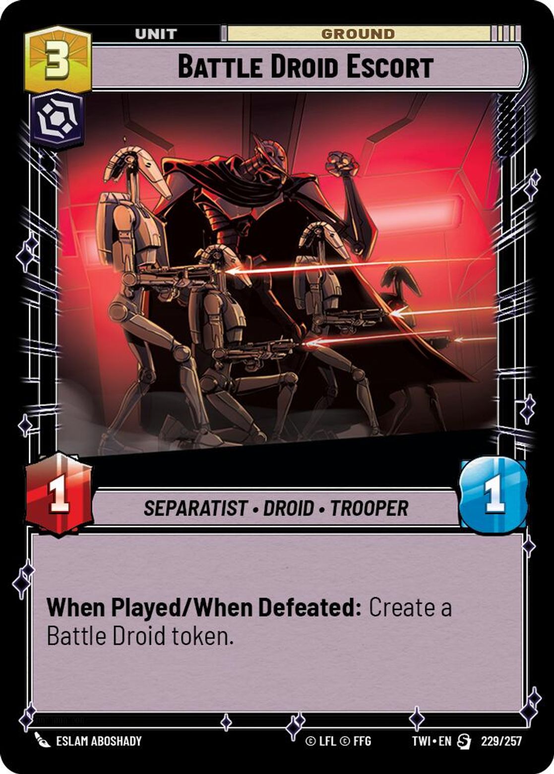 Battle Droid Escort — Twilight of the Republic 229