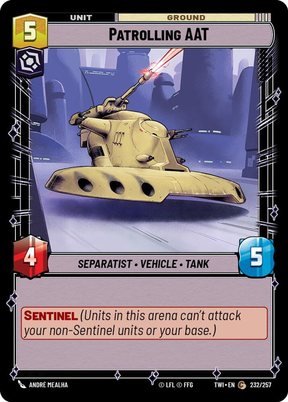 Patrolling AAT — Twilight of the Republic 232
