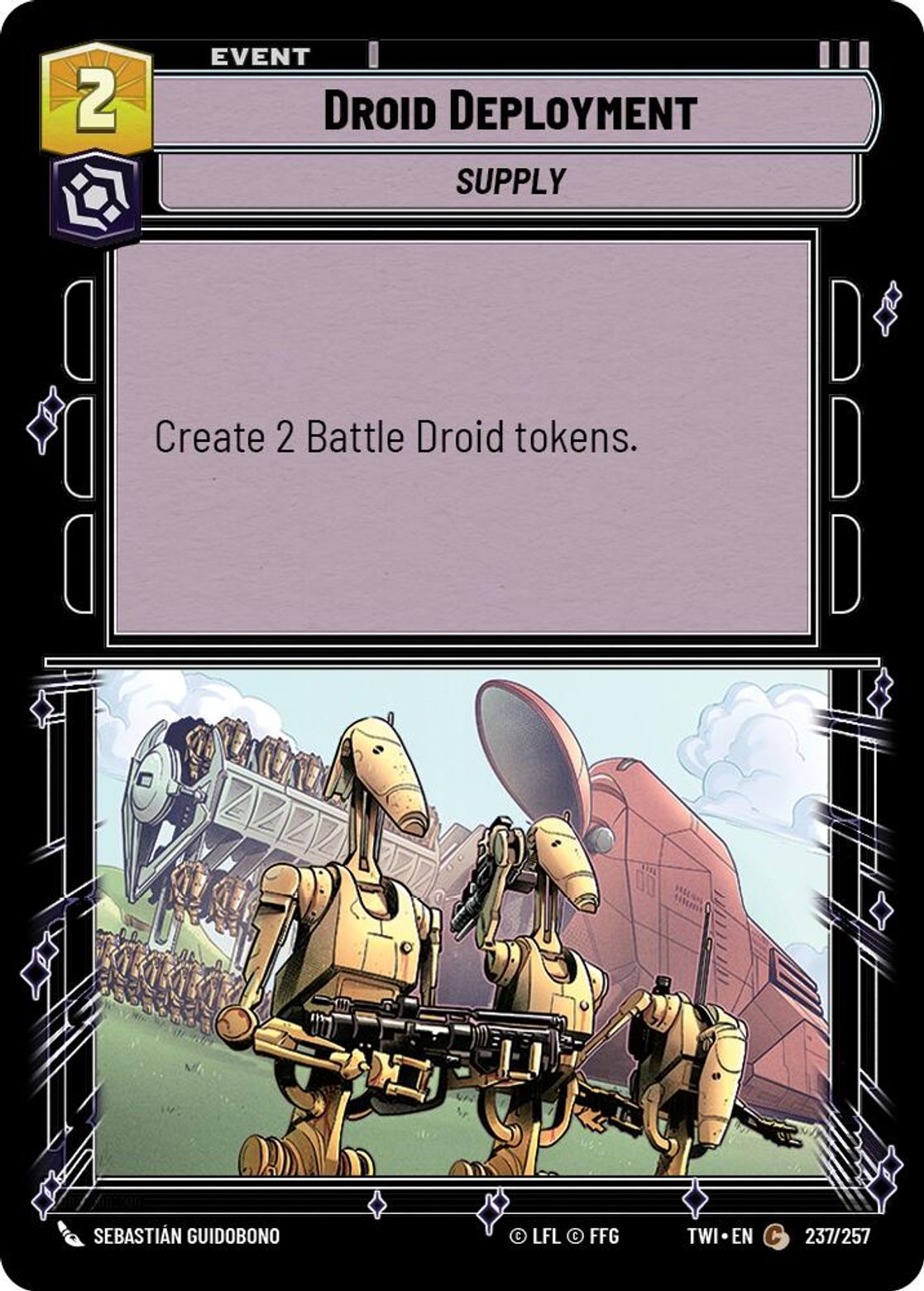 Droid Deployment — Twilight of the Republic 237
