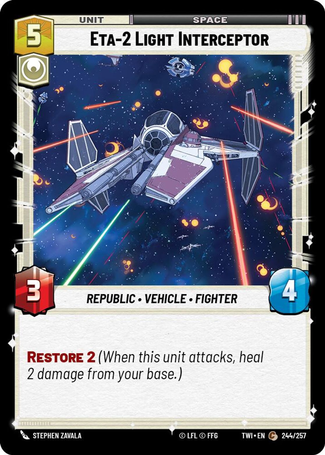 Eta-2 Light Interceptor — Twilight of the Republic 244
