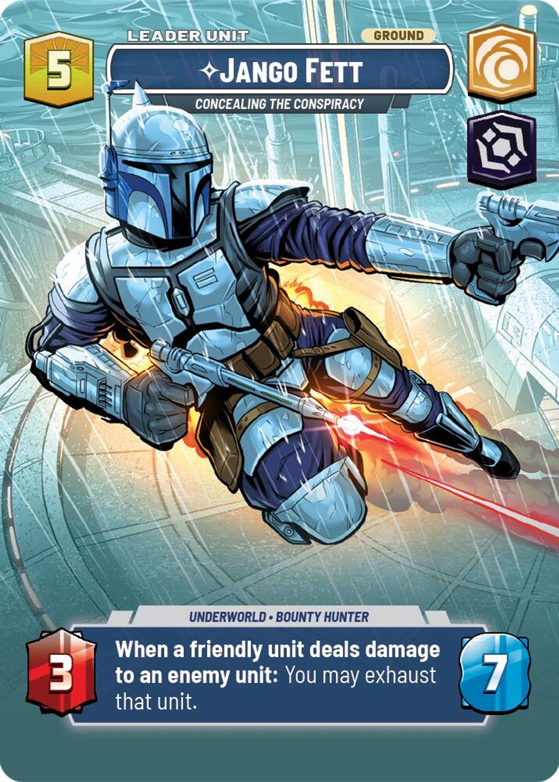 Jango Fett, Concealing the Conspiracy (verso)