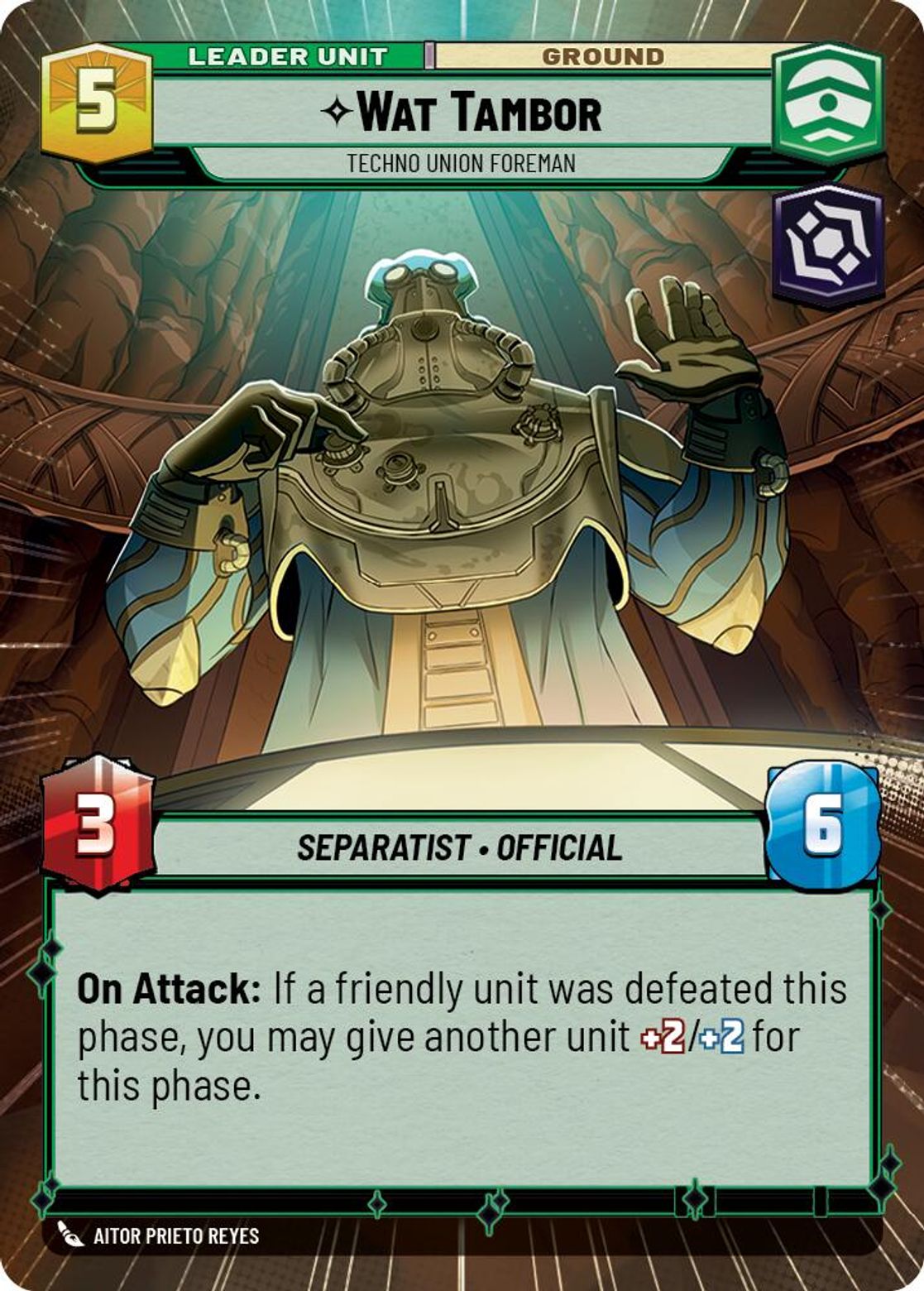 Wat Tambor, Techno Union Foreman (verso)