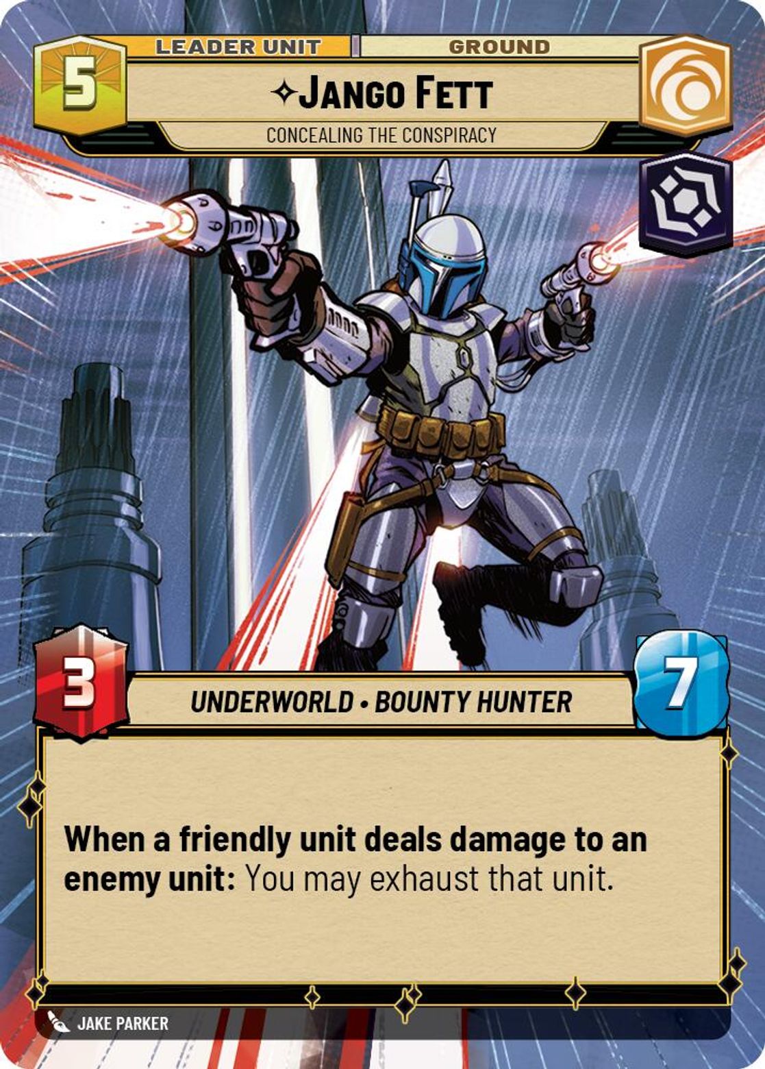 Jango Fett, Concealing the Conspiracy (verso)