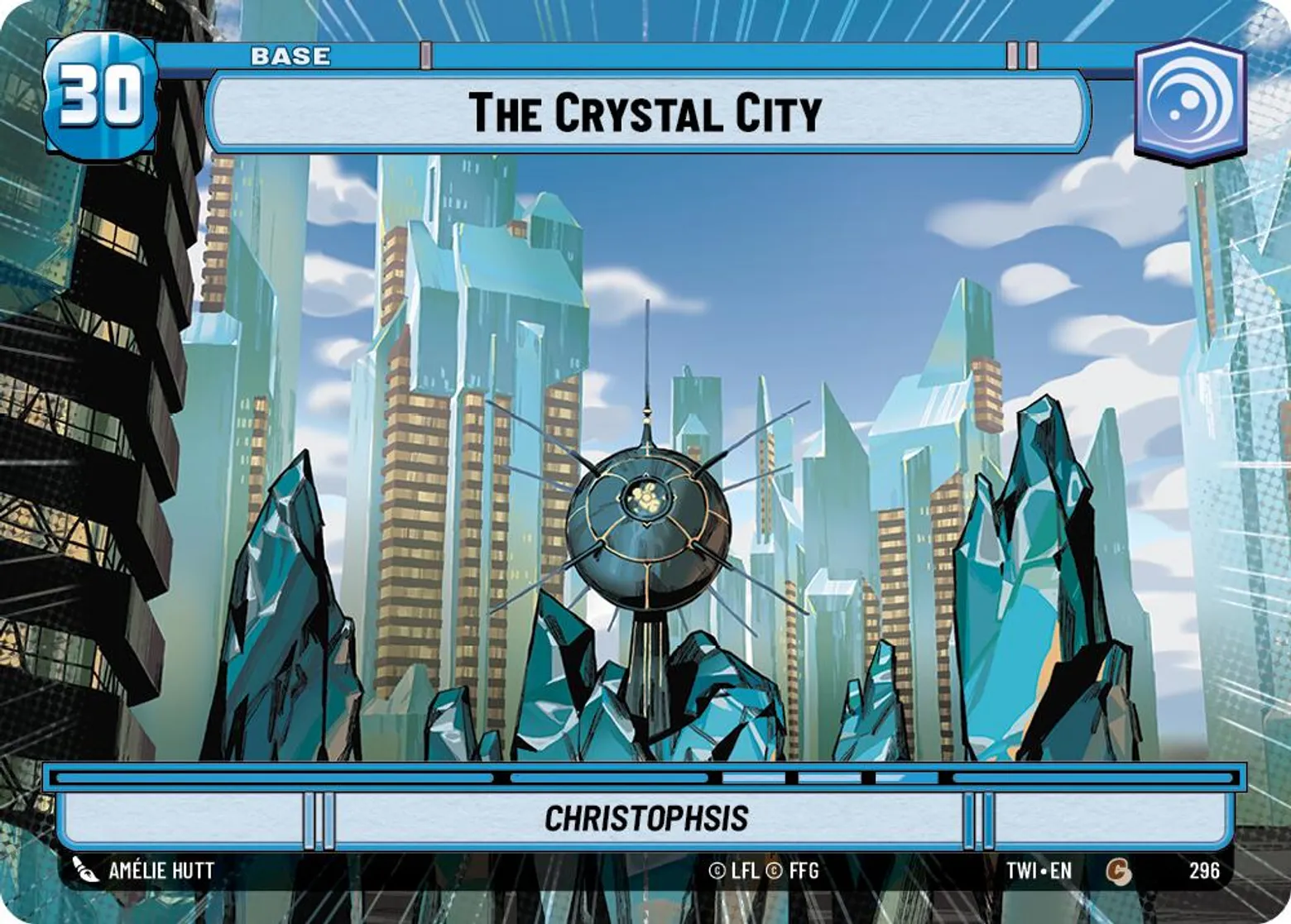 The Crystal City, Christophsis — Twilight of the Republic 296