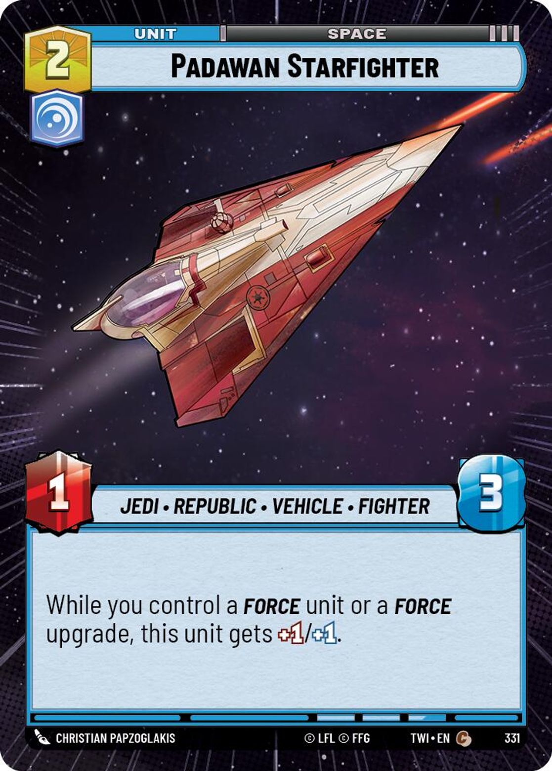 Padawan Starfighter — Twilight of the Republic 331