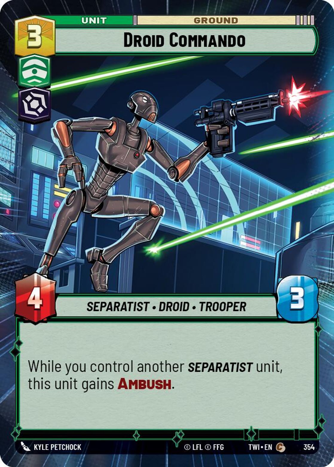 Droid Commando — Twilight of the Republic 354