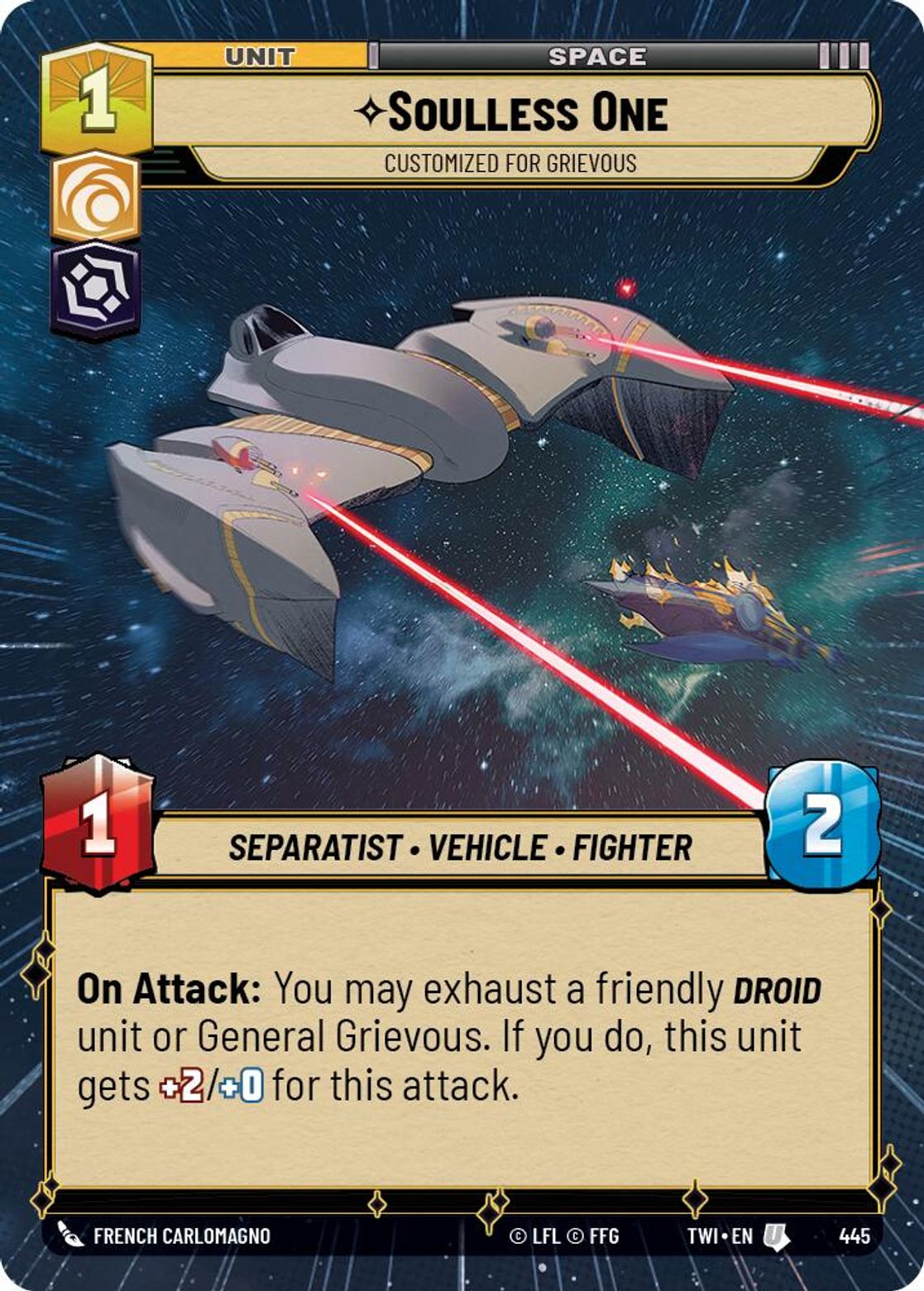 Soulless One, Customized for Grievous — Twilight of the Republic 445