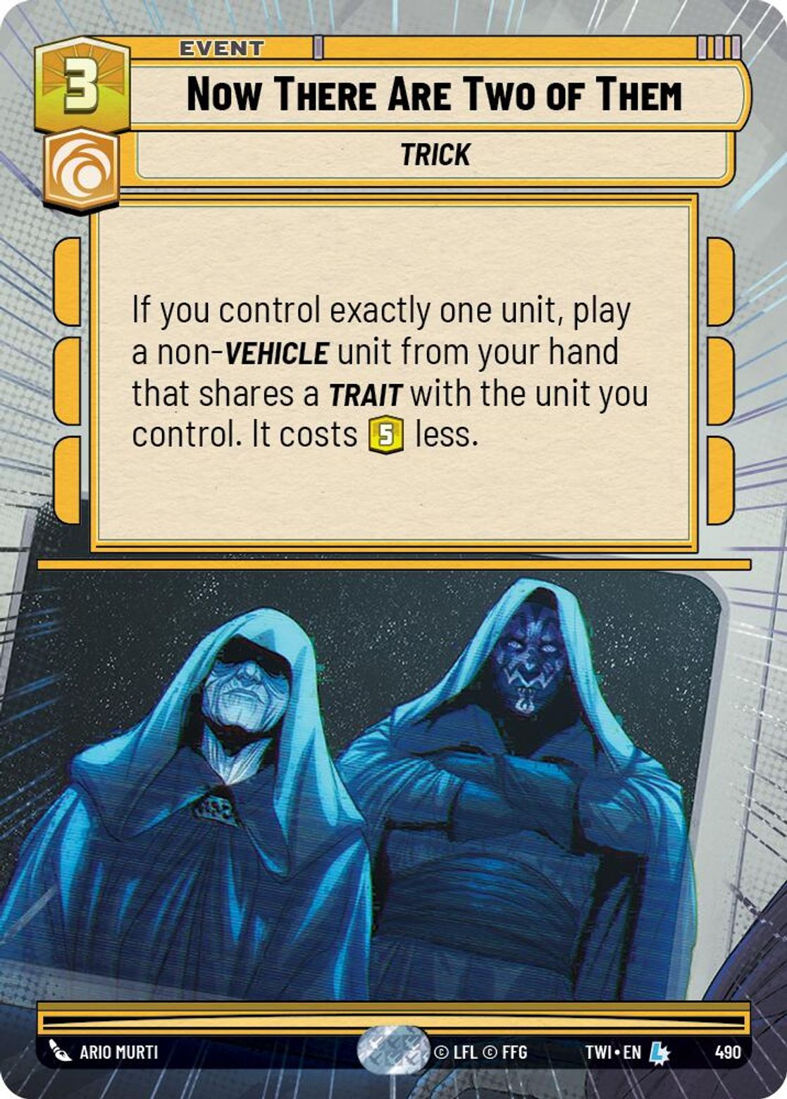 Now There Are Two of Them — Twilight of the Republic 490