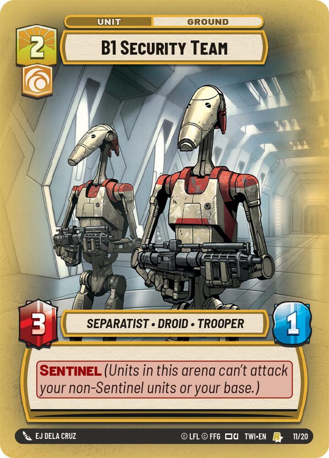 B1 Security Team — Twilight of the Republic - OP Promo 11