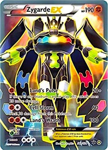 Zygarde-EX — Yellow A Alternate 54a