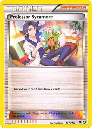 Professor Sycamore — Yellow A Alternate 107a